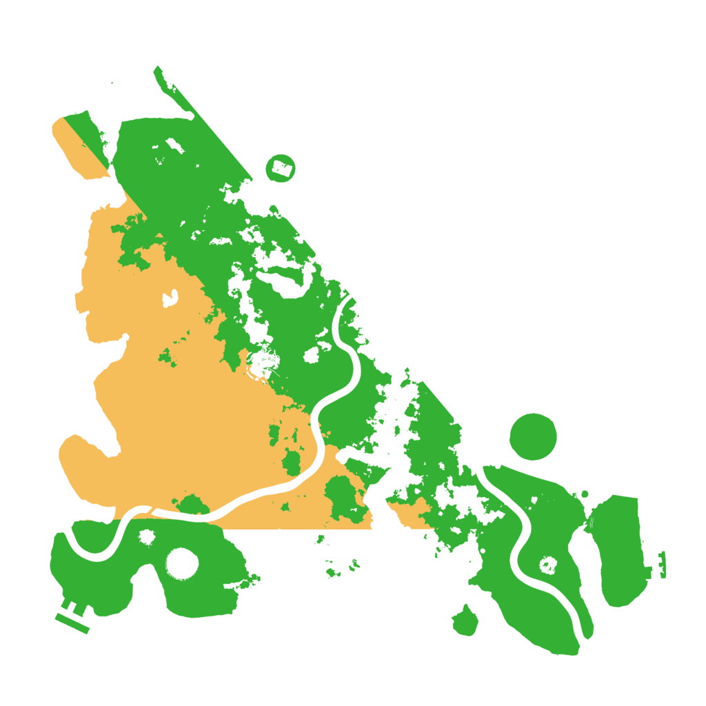 Biome Rust Map: Procedural Map, Size: 4000, Seed: 2019185319