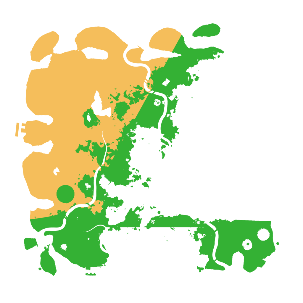 Biome Rust Map: Procedural Map, Size: 4450, Seed: 24541