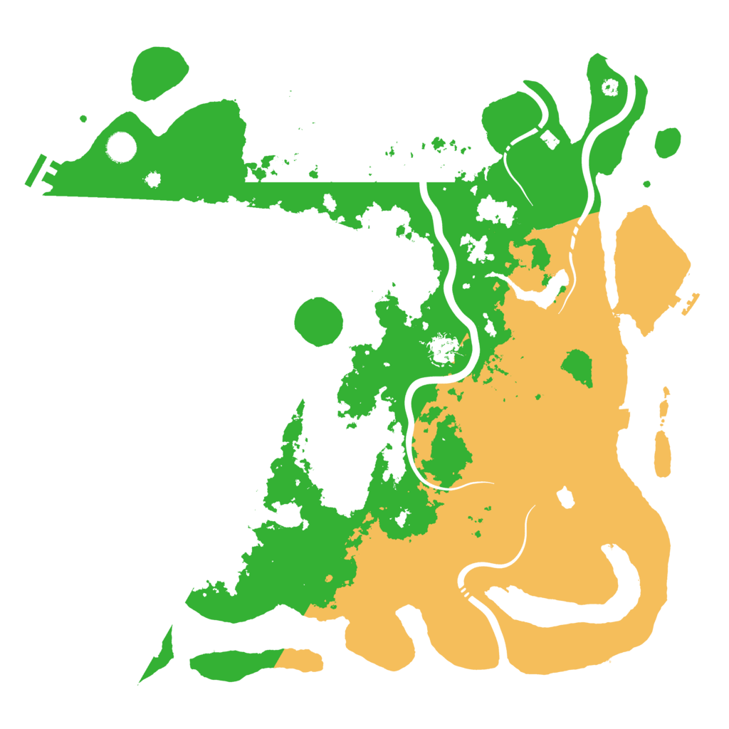 Biome Rust Map: Procedural Map, Size: 4250, Seed: 1511979