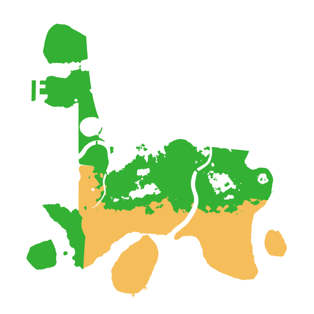 Biome Rust Map: Procedural Map, Size: 3000, Seed: 31757