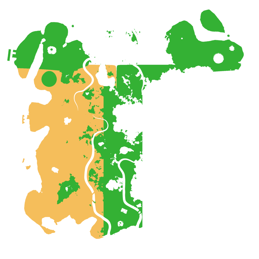 Biome Rust Map: Procedural Map, Size: 4500, Seed: 385995018