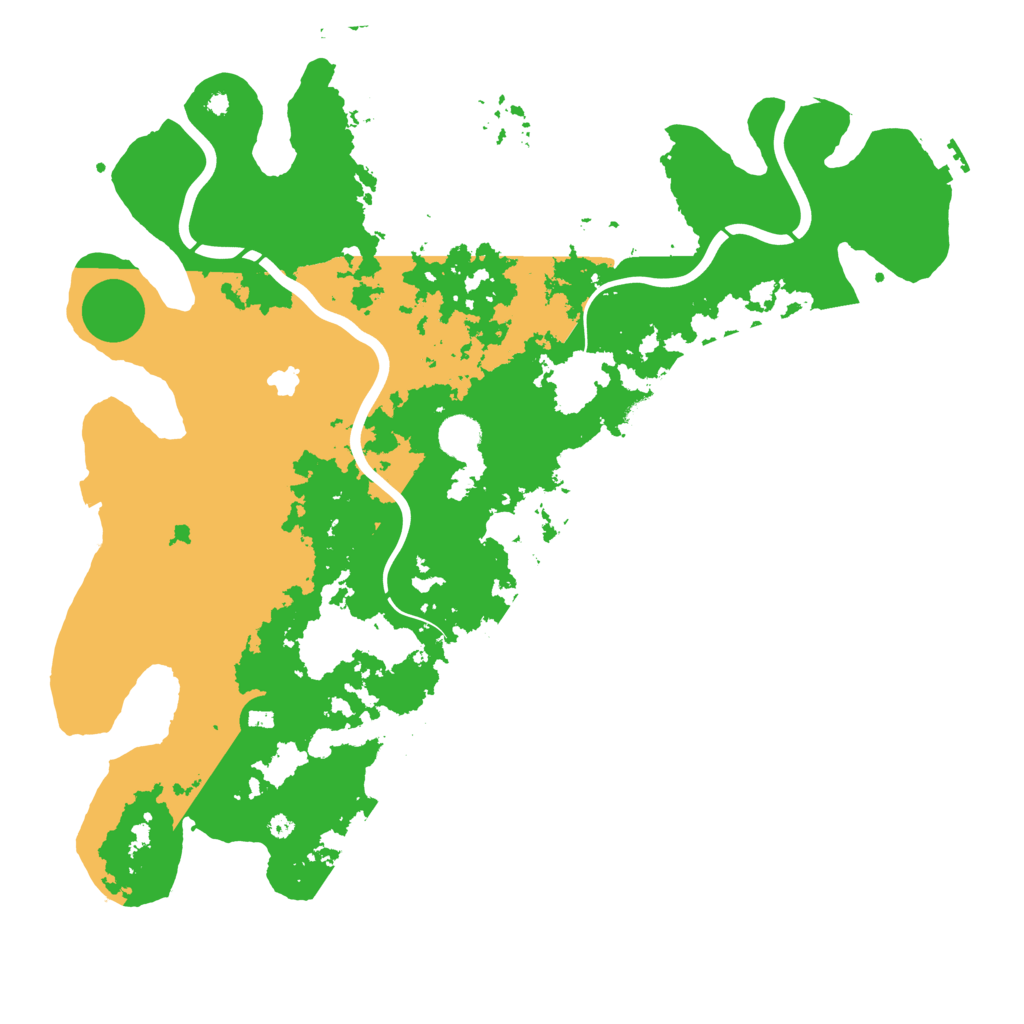 Biome Rust Map: Procedural Map, Size: 4300, Seed: 82515