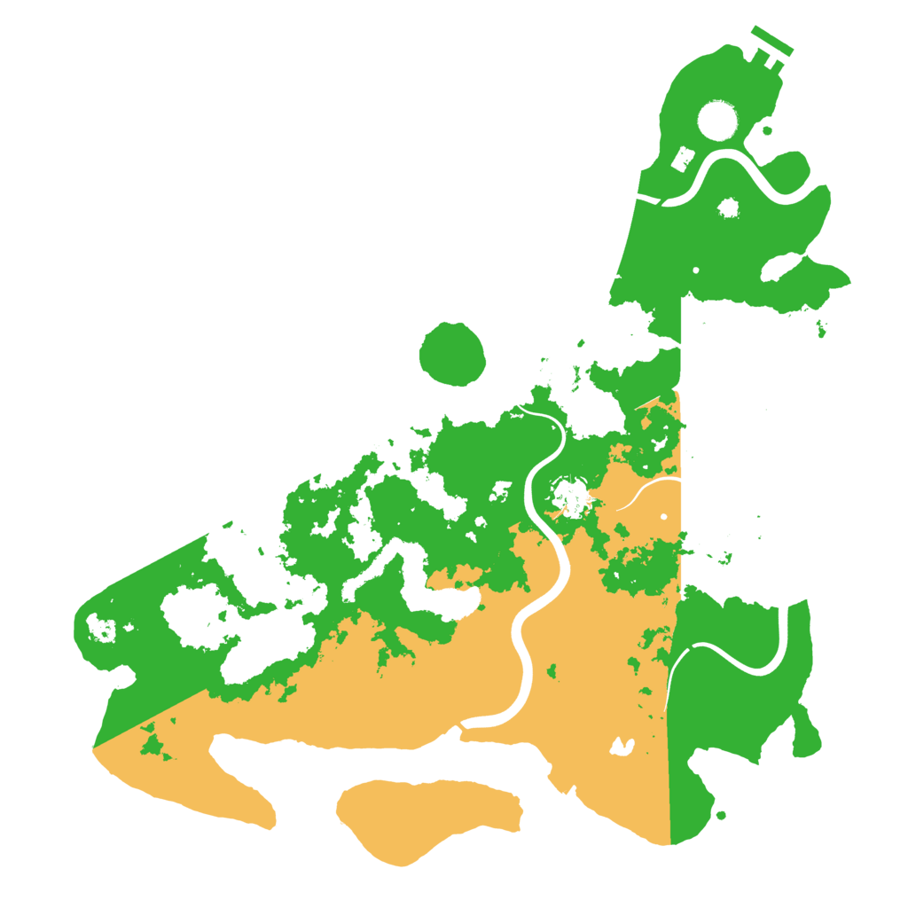 Biome Rust Map: Procedural Map, Size: 4000, Seed: 1672795401