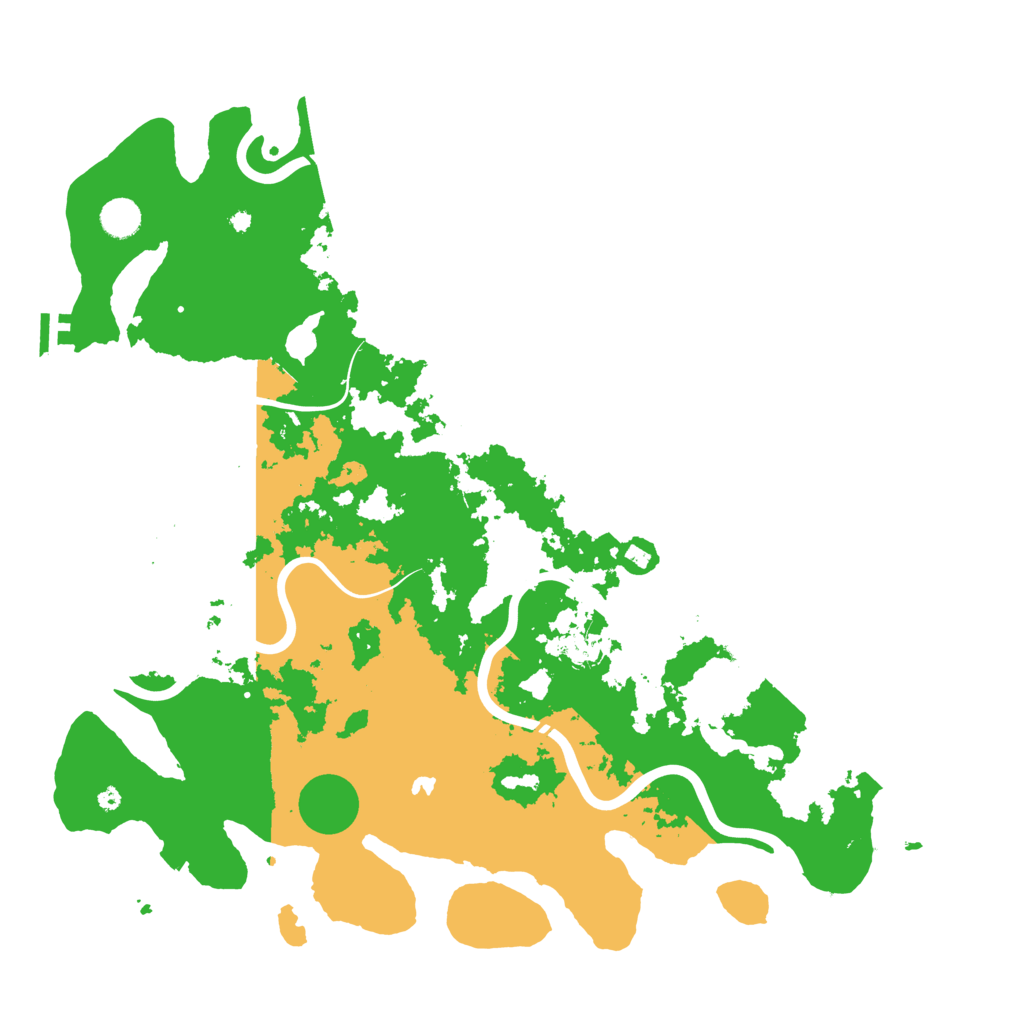 Biome Rust Map: Procedural Map, Size: 4500, Seed: 22727185