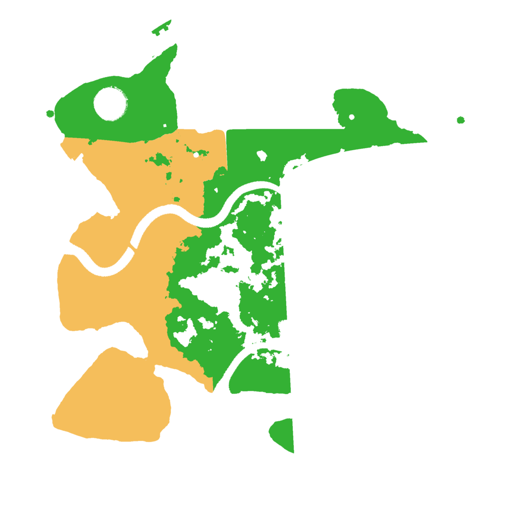 Biome Rust Map: Procedural Map, Size: 2750, Seed: 20250722