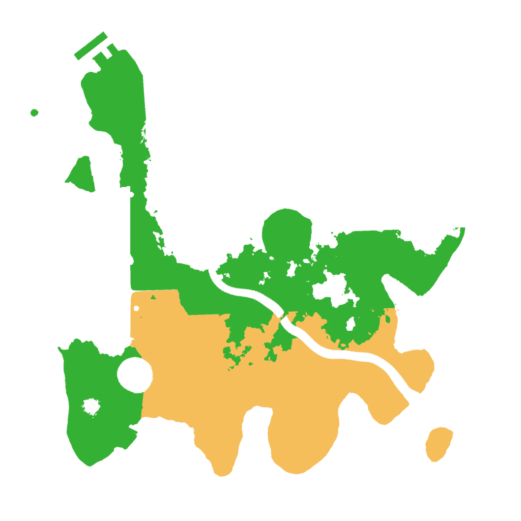 Biome Rust Map: Procedural Map, Size: 2800, Seed: 435603944