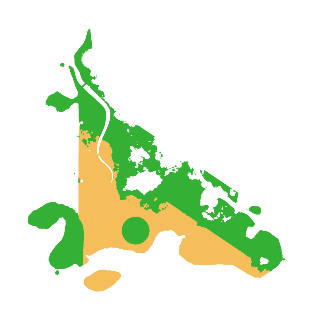 Biome Rust Map: Procedural Map, Size: 3000, Seed: 2040614834