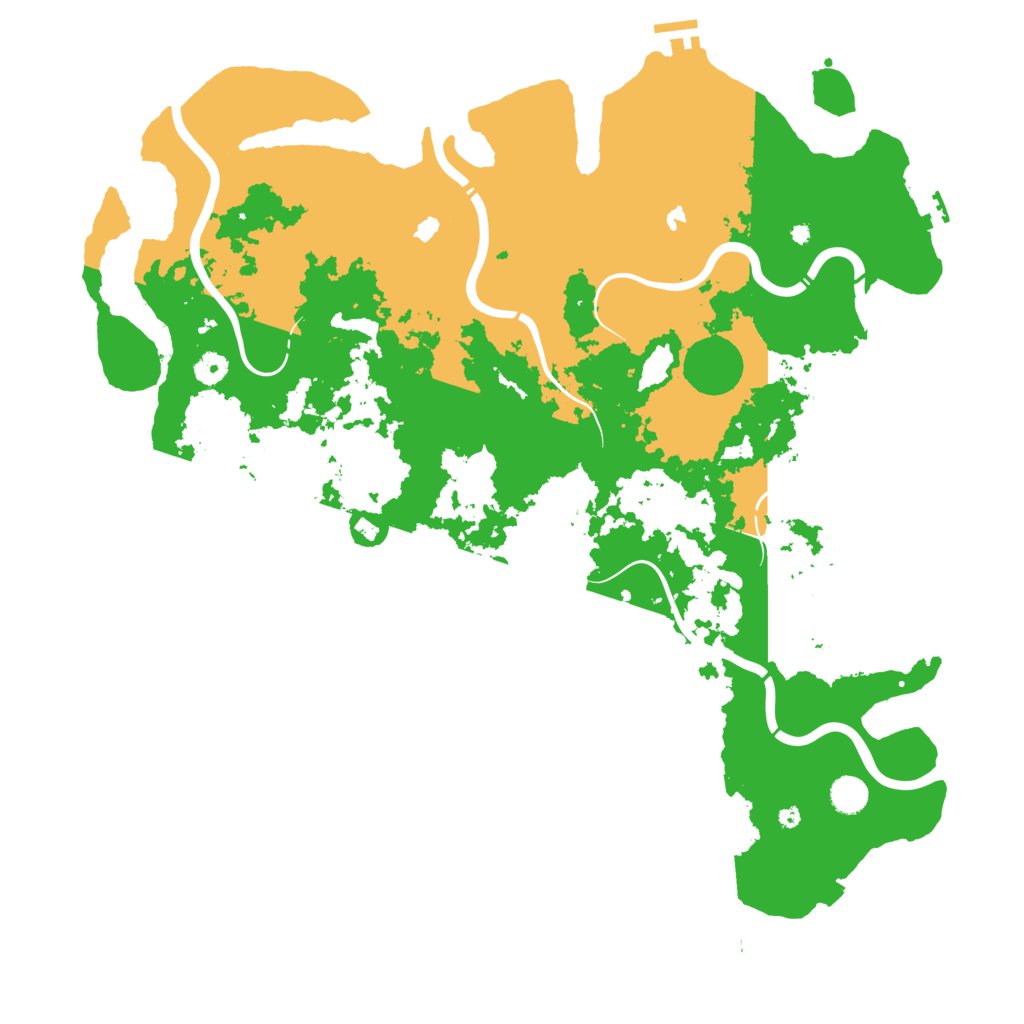 Biome Rust Map: Procedural Map, Size: 4750, Seed: 1821855364