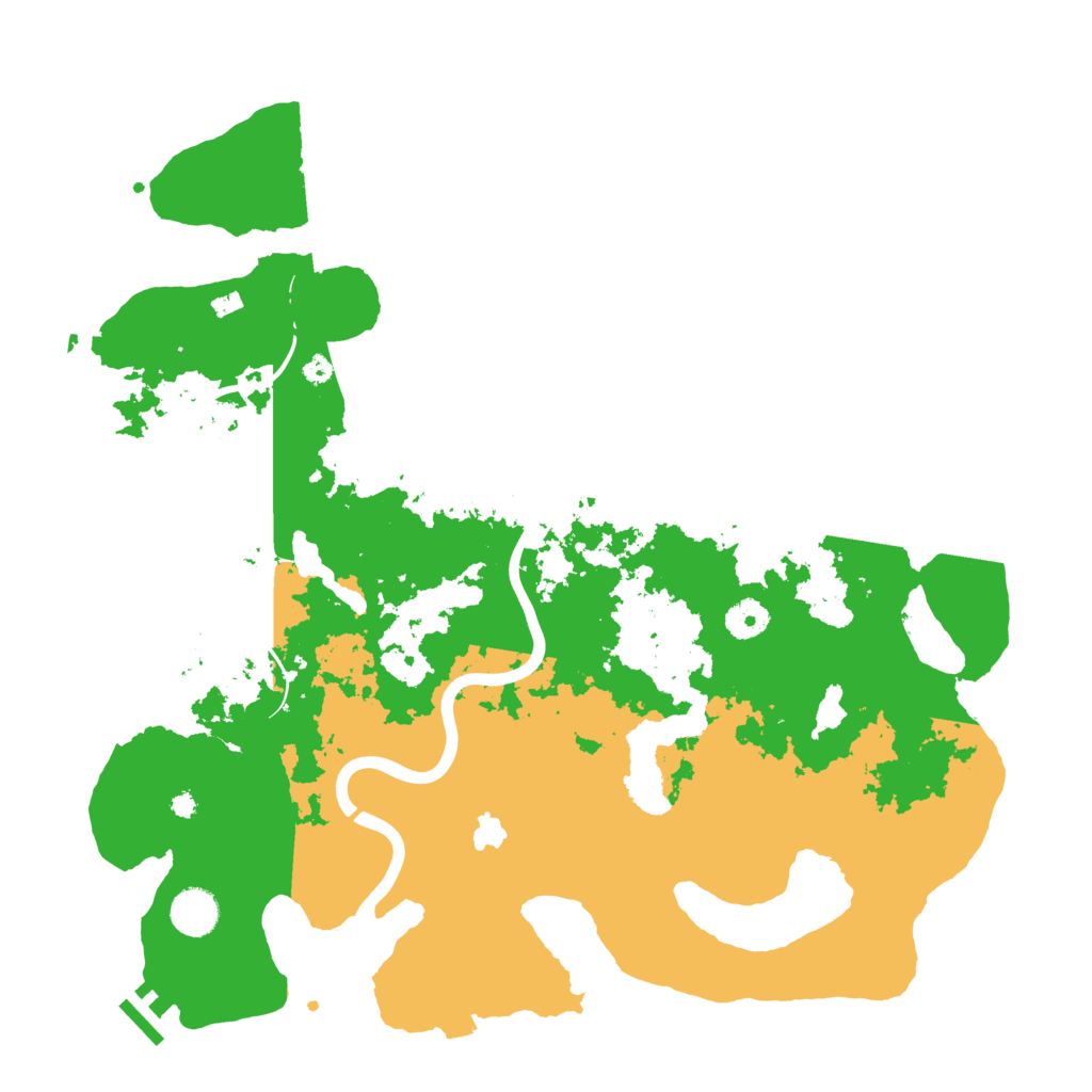 Biome Rust Map: Procedural Map, Size: 4000, Seed: 3274825