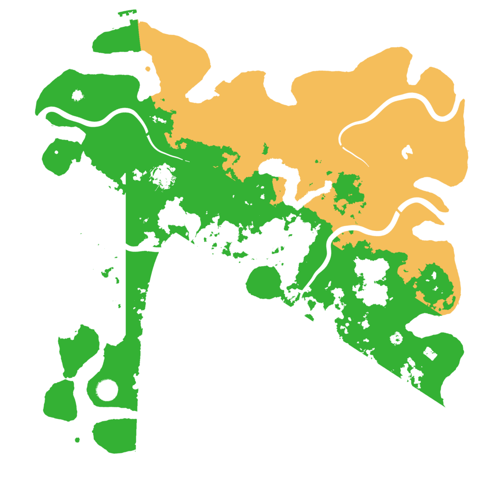 Biome Rust Map: Procedural Map, Size: 4098, Seed: 1780299098