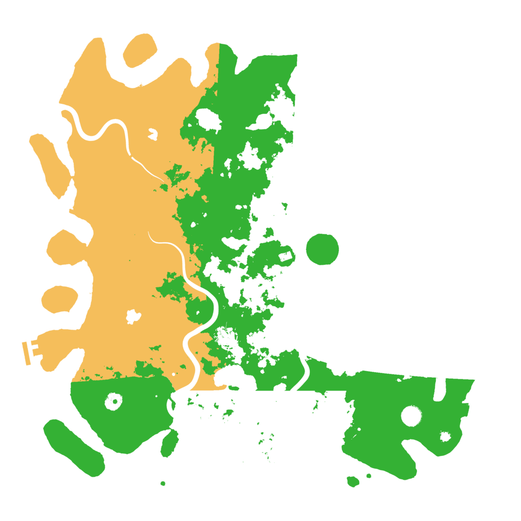 Biome Rust Map: Procedural Map, Size: 4500, Seed: 73786570