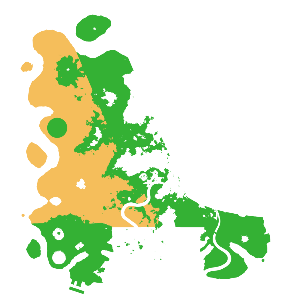 Biome Rust Map: Procedural Map, Size: 4000, Seed: 7735