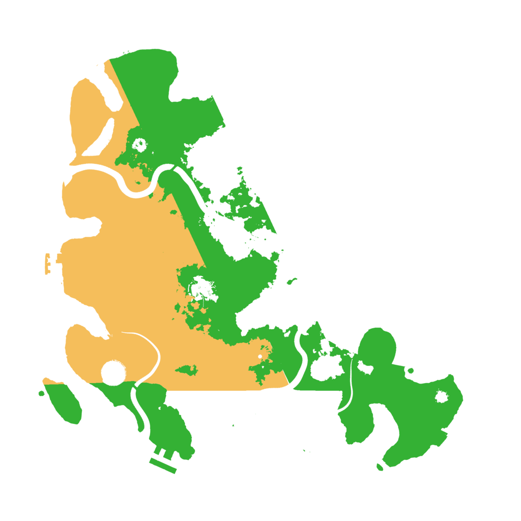Biome Rust Map: Procedural Map, Size: 3750, Seed: 1252485089