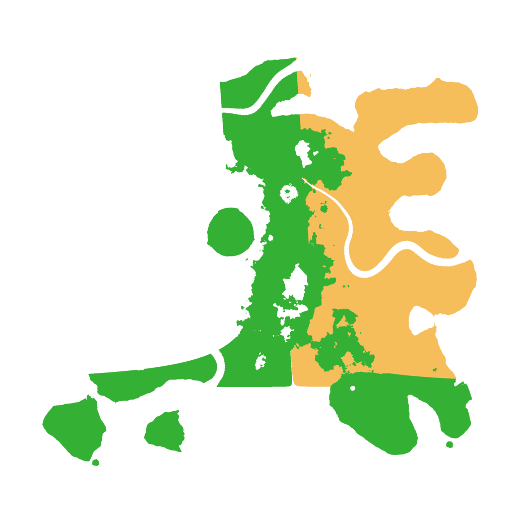 Biome Rust Map: Procedural Map, Size: 3000, Seed: 482