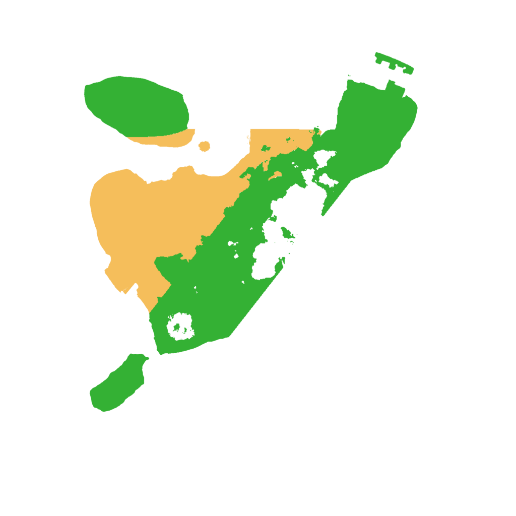 Biome Rust Map: Procedural Map, Size: 1900, Seed: 1254546456