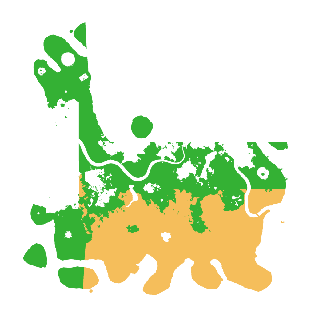 Biome Rust Map: Procedural Map, Size: 4000, Seed: 664475797