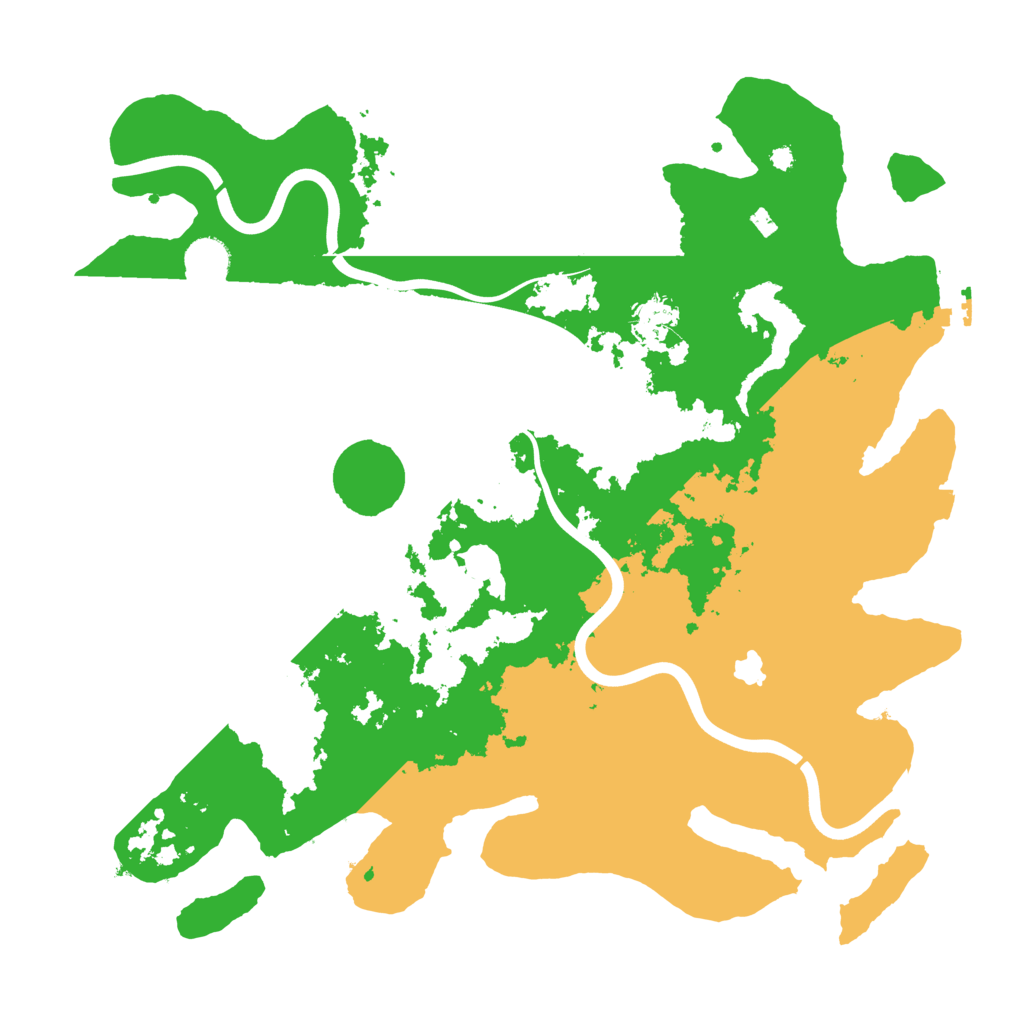 Biome Rust Map: Procedural Map, Size: 4000, Seed: 1624358914