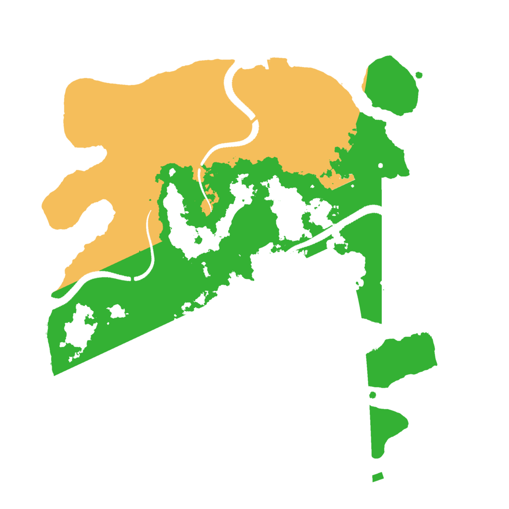 Biome Rust Map: Procedural Map, Size: 3000, Seed: 1566039509
