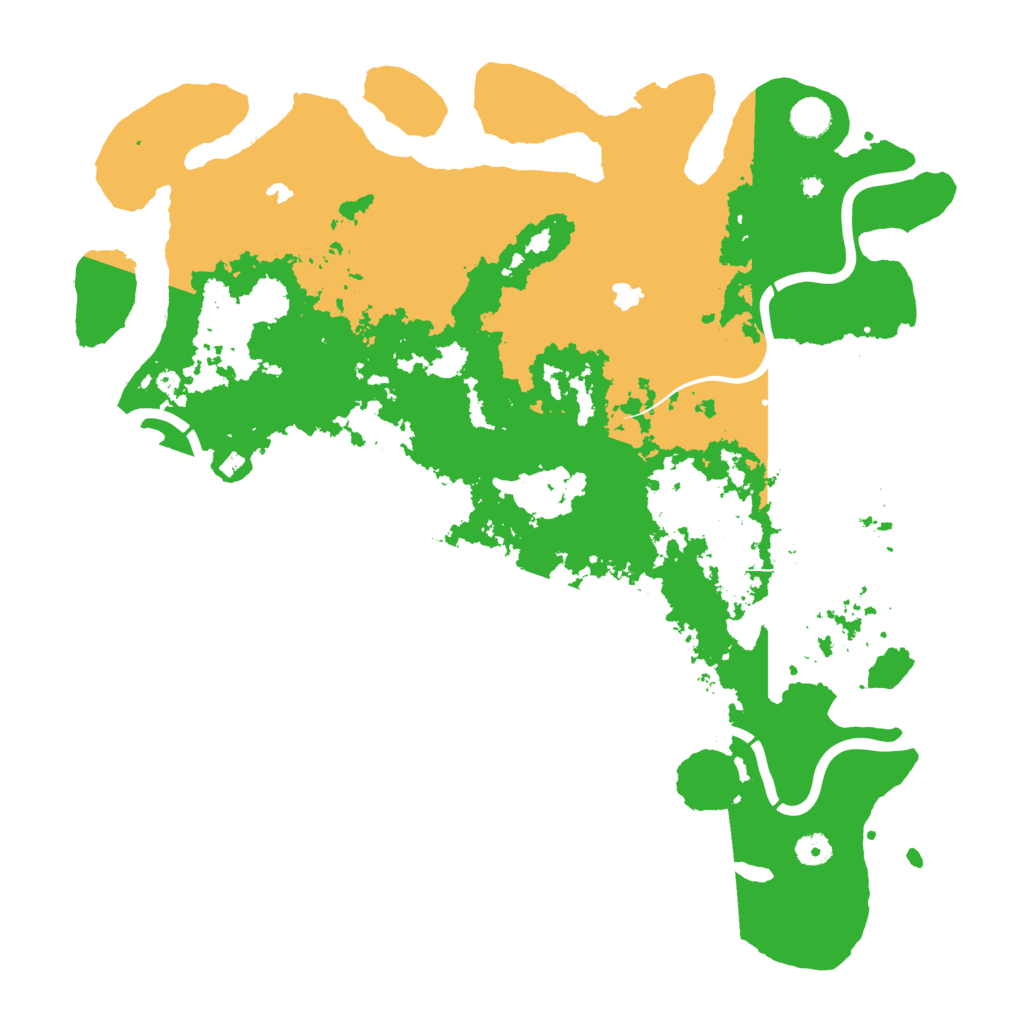 Biome Rust Map: Procedural Map, Size: 4500, Seed: 1369334916
