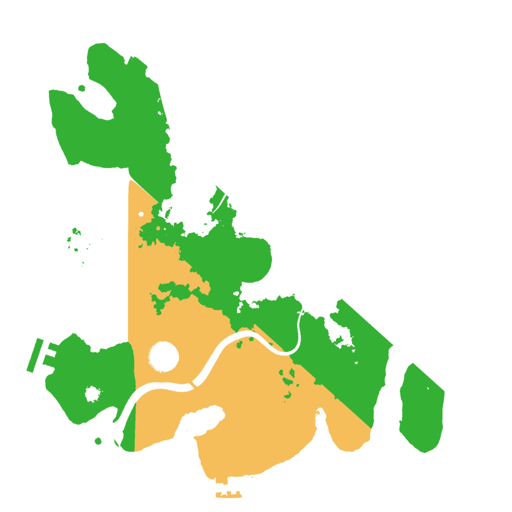 Biome Rust Map: Procedural Map, Size: 3000, Seed: 1504412531