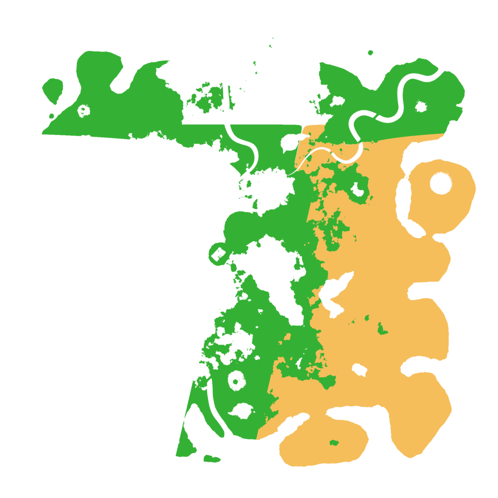 Biome Rust Map: Procedural Map, Size: 4000, Seed: 476275885