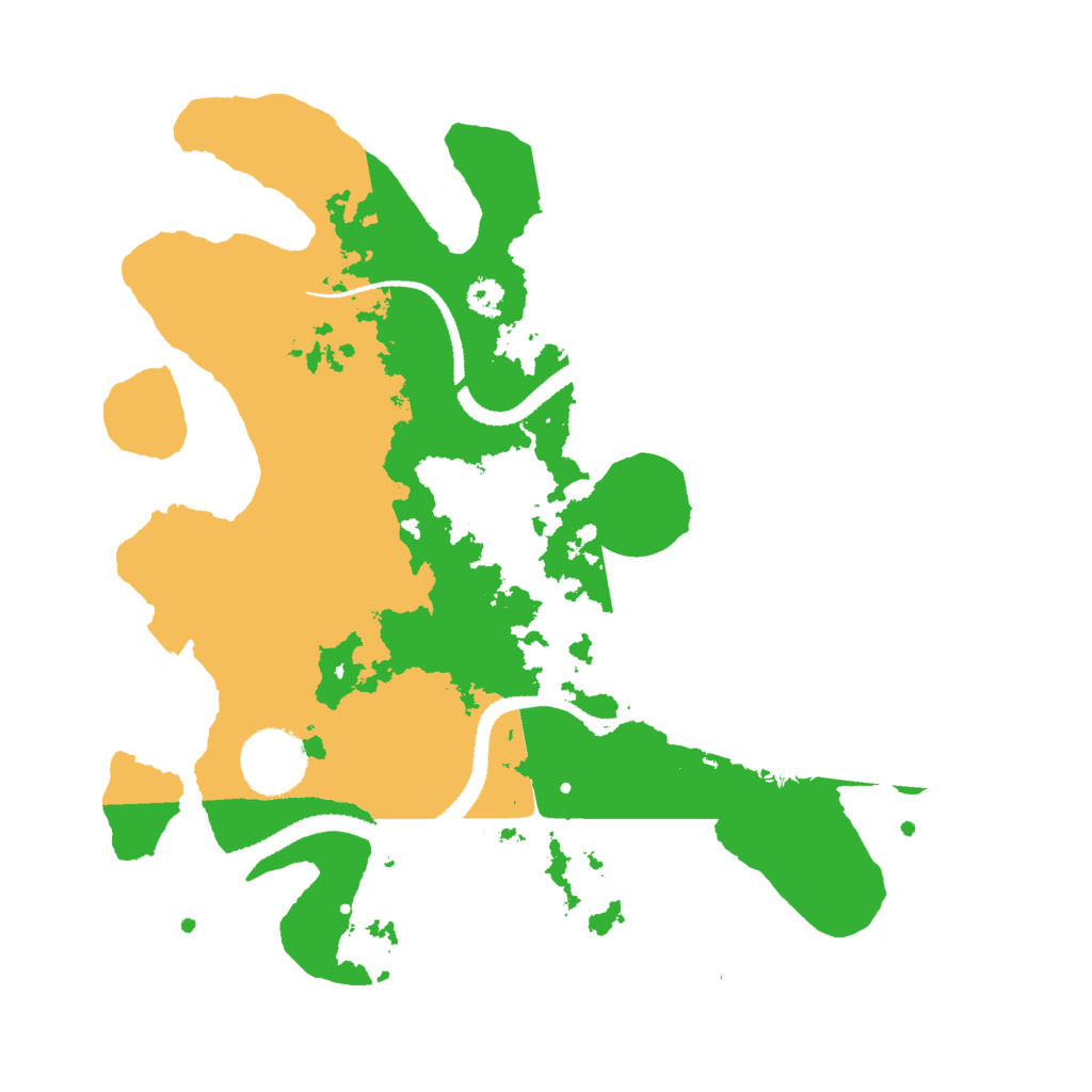 Biome Rust Map: Procedural Map, Size: 3000, Seed: 2026