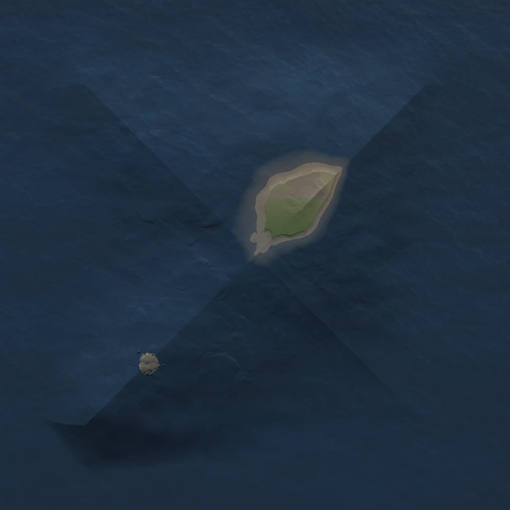 Rust Map: Procedural Map, Size: 1000, Seed: 1509234661, 1 Monuments