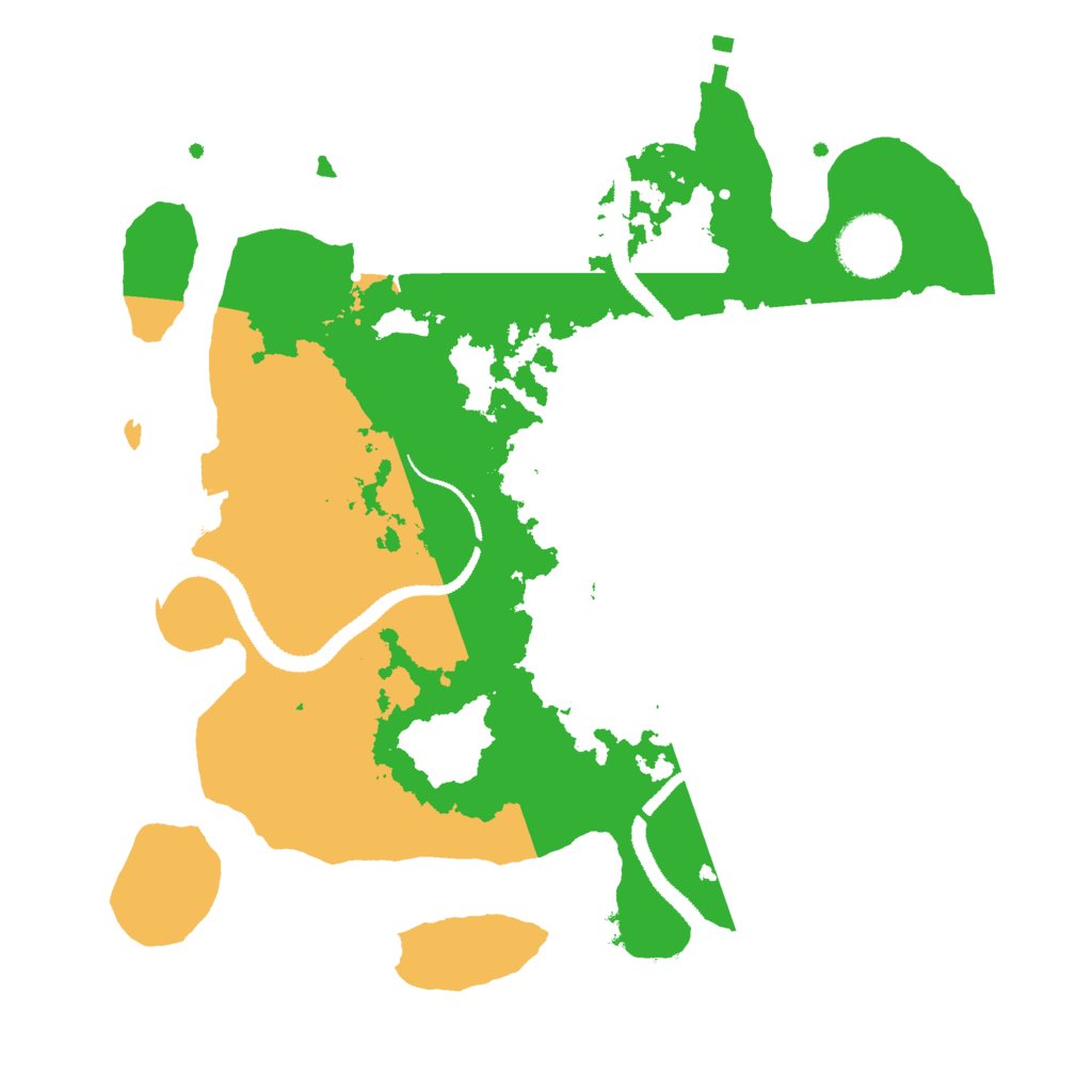 Biome Rust Map: Procedural Map, Size: 3000, Seed: 1900051031