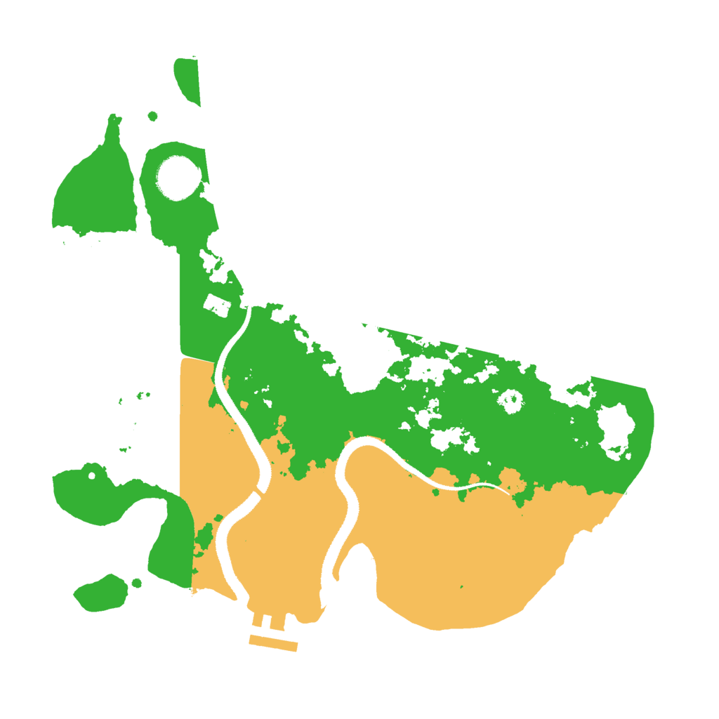 Biome Rust Map: Procedural Map, Size: 3000, Seed: 699771094