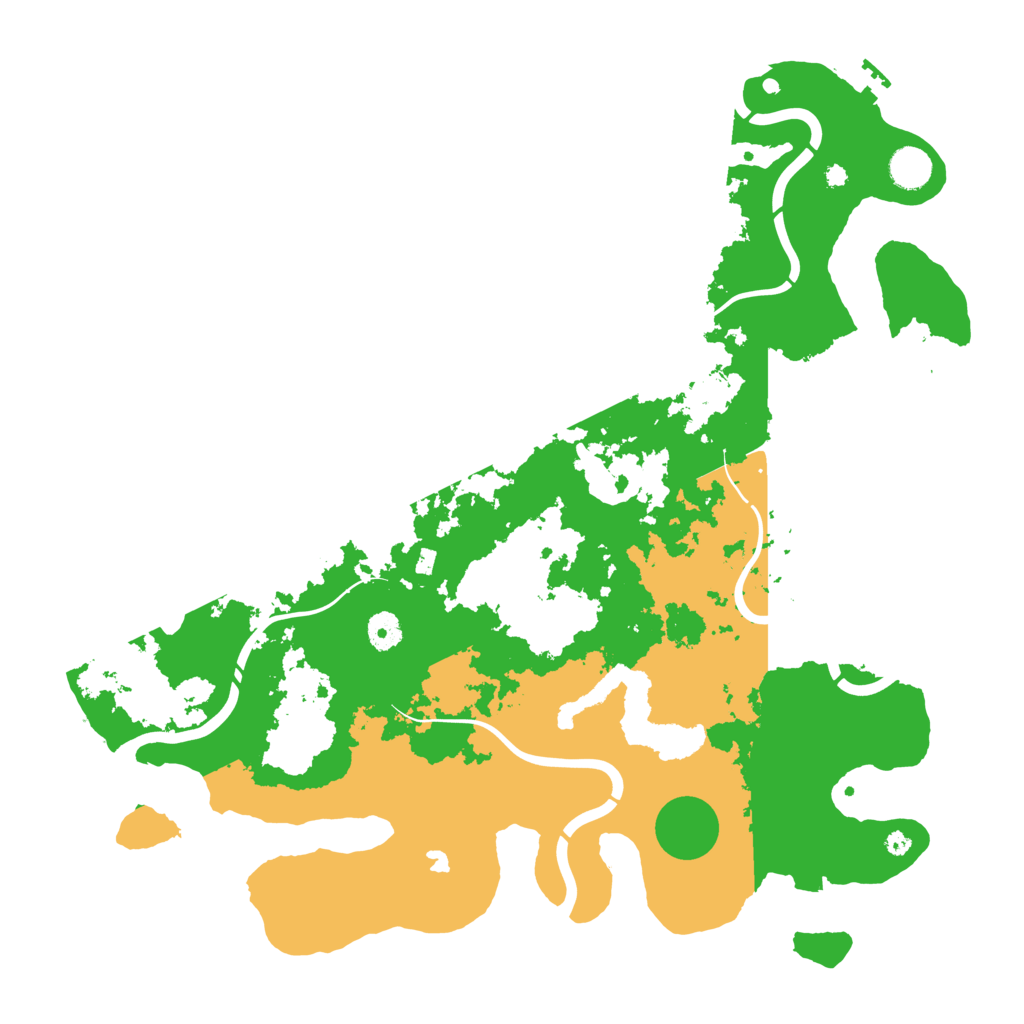 Biome Rust Map: Procedural Map, Size: 4250, Seed: 111724845