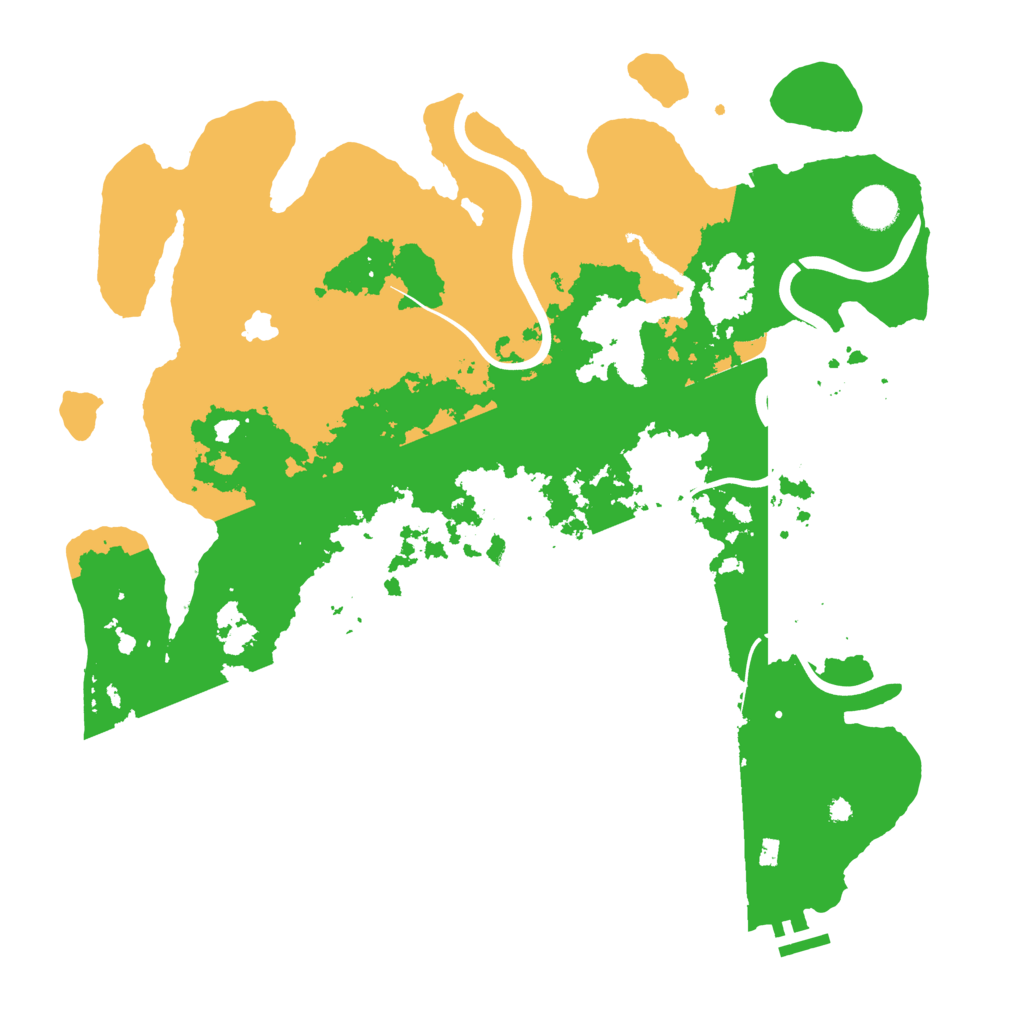 Biome Rust Map: Procedural Map, Size: 4000, Seed: 564532