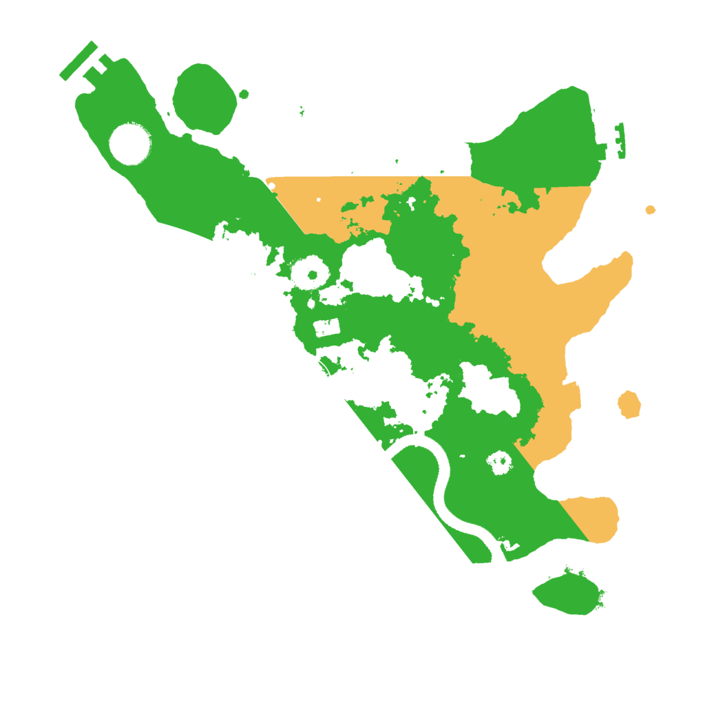 Biome Rust Map: Procedural Map, Size: 3000, Seed: 67285345