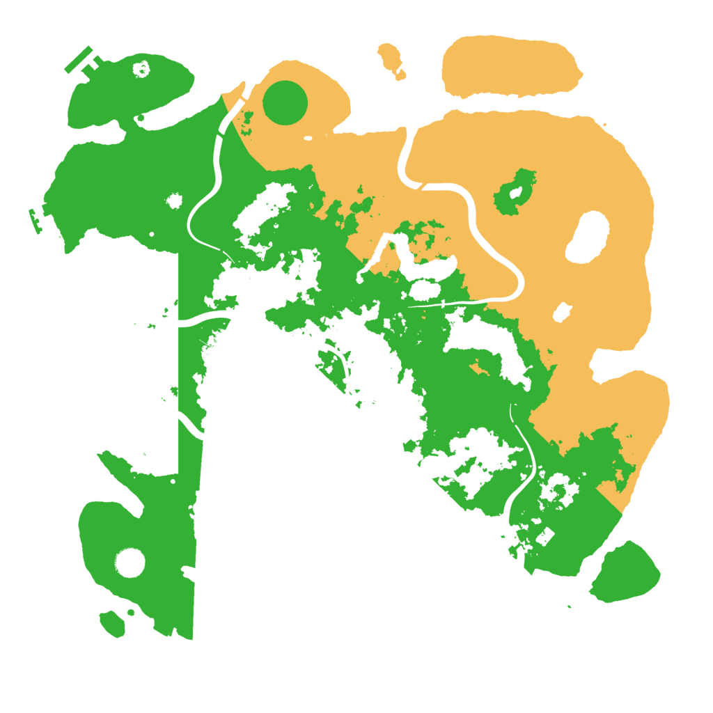 Biome Rust Map: Procedural Map, Size: 4209, Seed: 1671418165