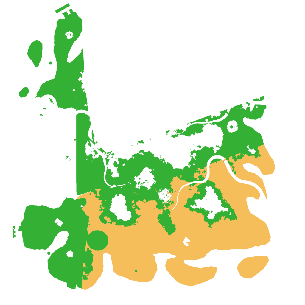 Biome Rust Map: Procedural Map, Size: 4000, Seed: 1053052619