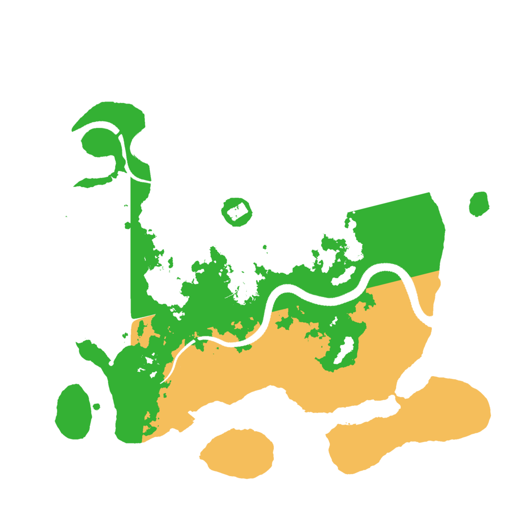 Biome Rust Map: Procedural Map, Size: 3000, Seed: 274157873