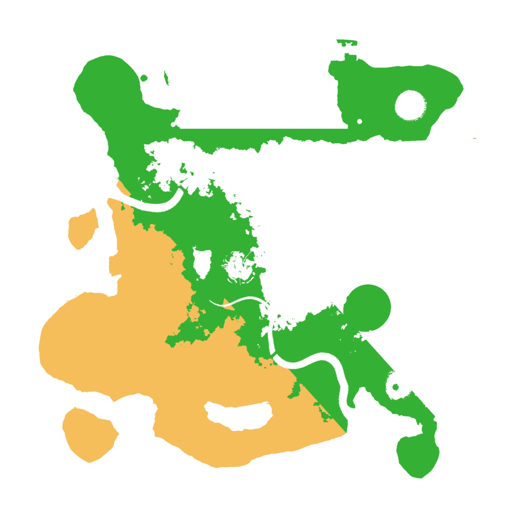 Biome Rust Map: Procedural Map, Size: 3000, Seed: 565476100