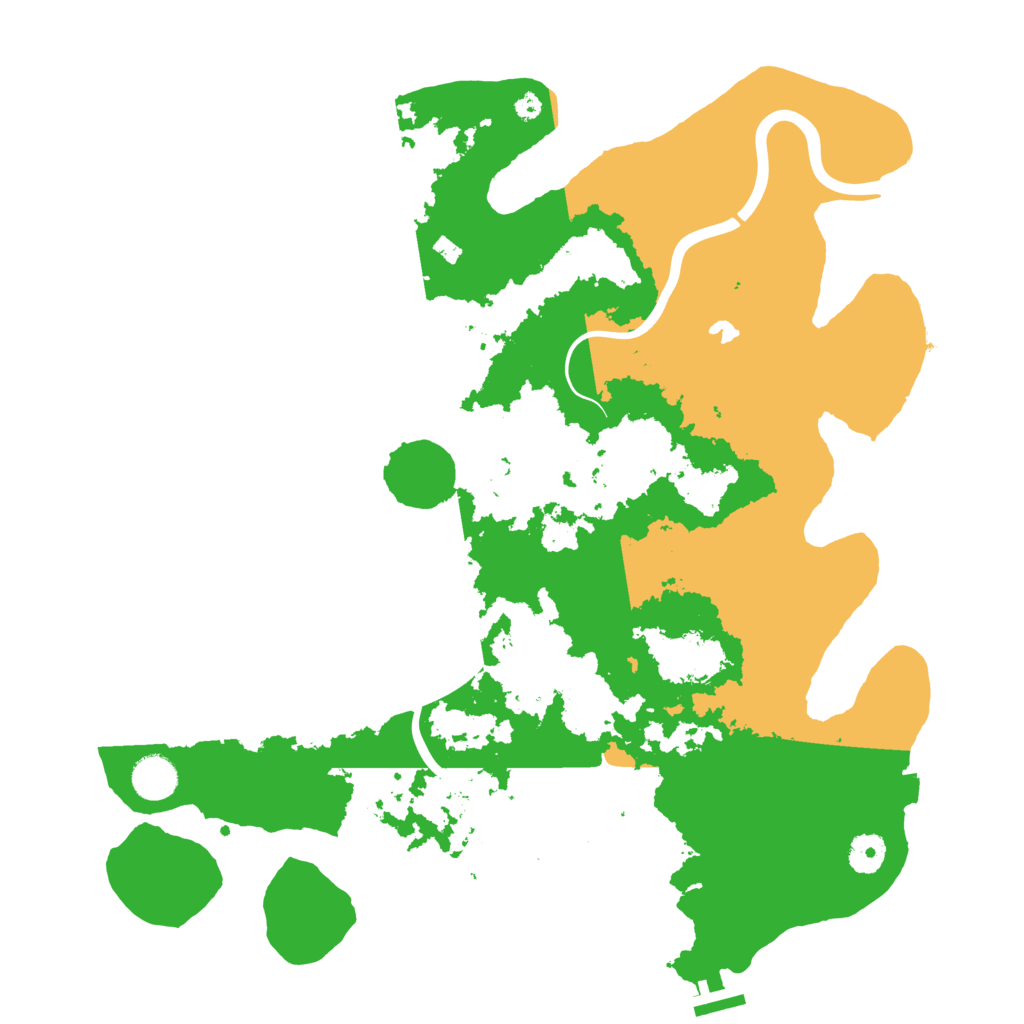 Biome Rust Map: Procedural Map, Size: 4000, Seed: 5890231