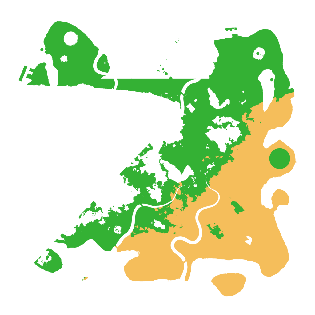 Biome Rust Map: Procedural Map, Size: 4000, Seed: 1538297730