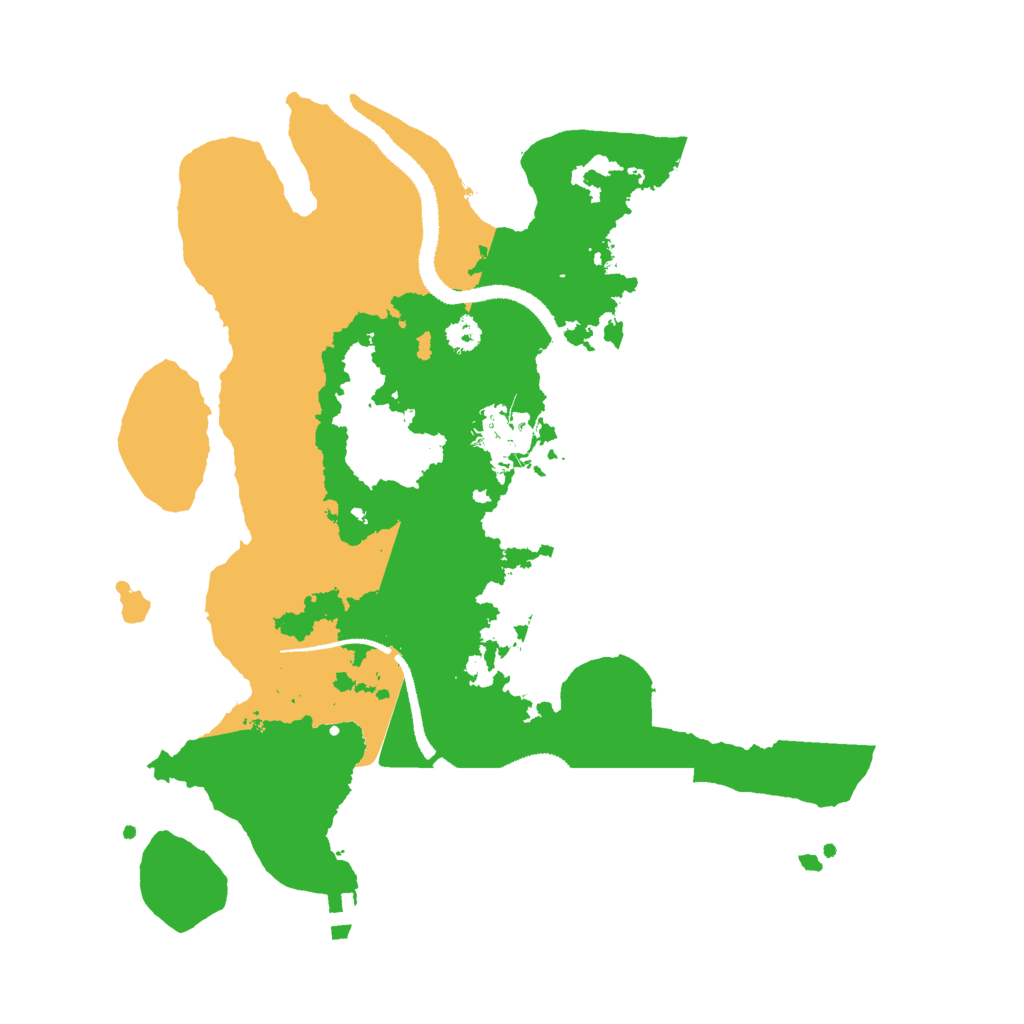 Biome Rust Map: Procedural Map, Size: 3000, Seed: 707267562