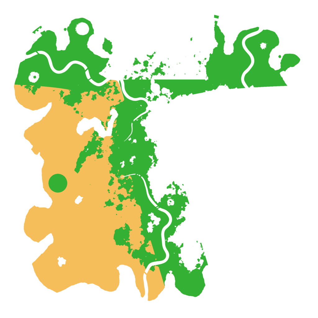 Biome Rust Map: Procedural Map, Size: 4500, Seed: 1128847852