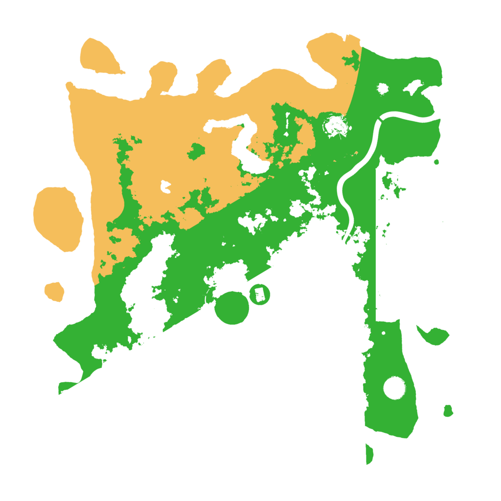 Biome Rust Map: Procedural Map, Size: 4000, Seed: 8398671