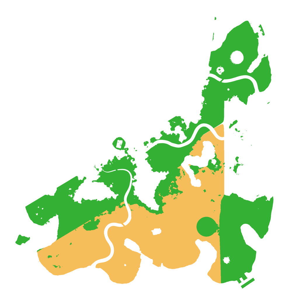 Biome Rust Map: Procedural Map, Size: 4000, Seed: 1508843114