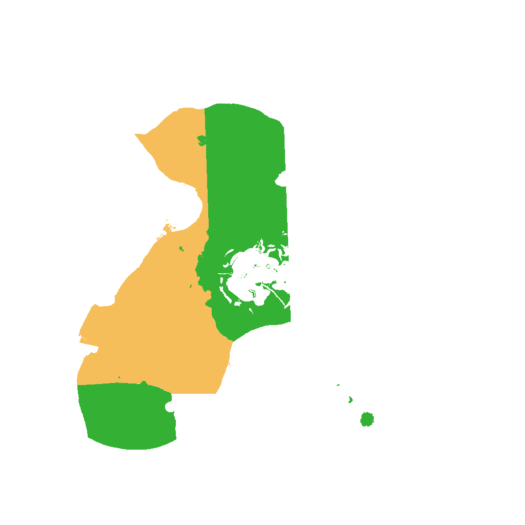 Biome Rust Map: Procedural Map, Size: 1500, Seed: 2086270429