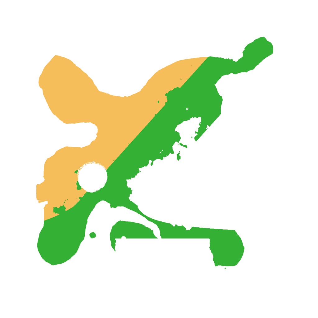 Biome Rust Map: Procedural Map, Size: 2000, Seed: 9856417