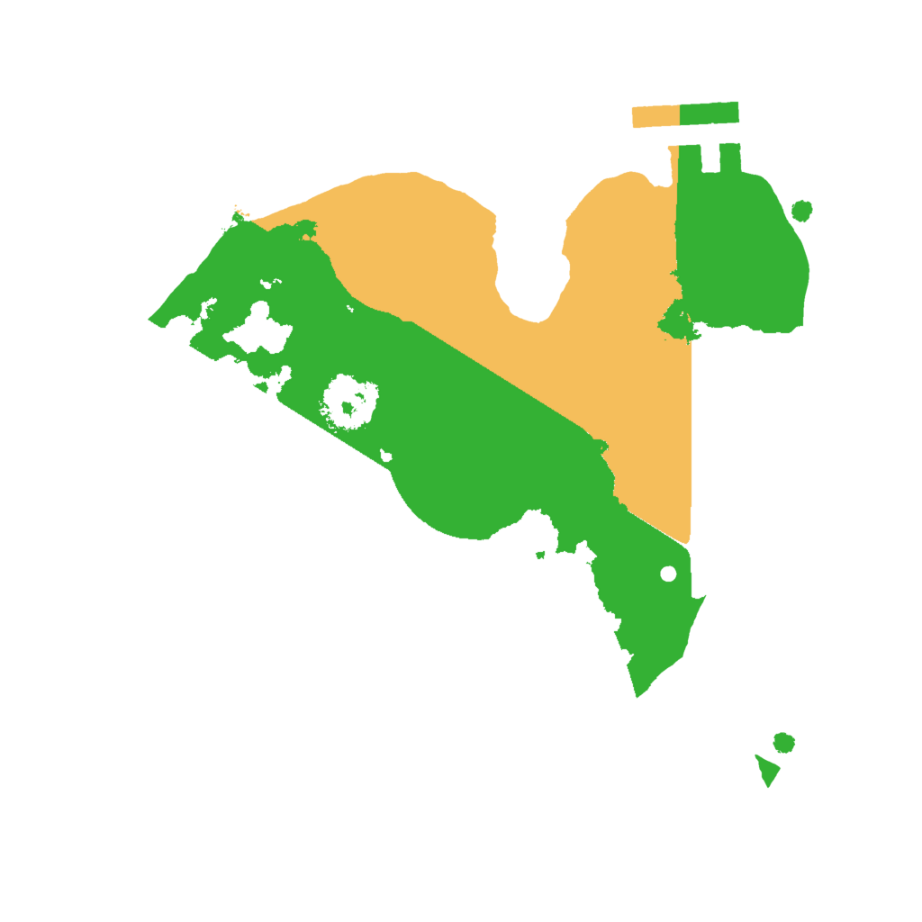 Biome Rust Map: Procedural Map, Size: 1750, Seed: 999999