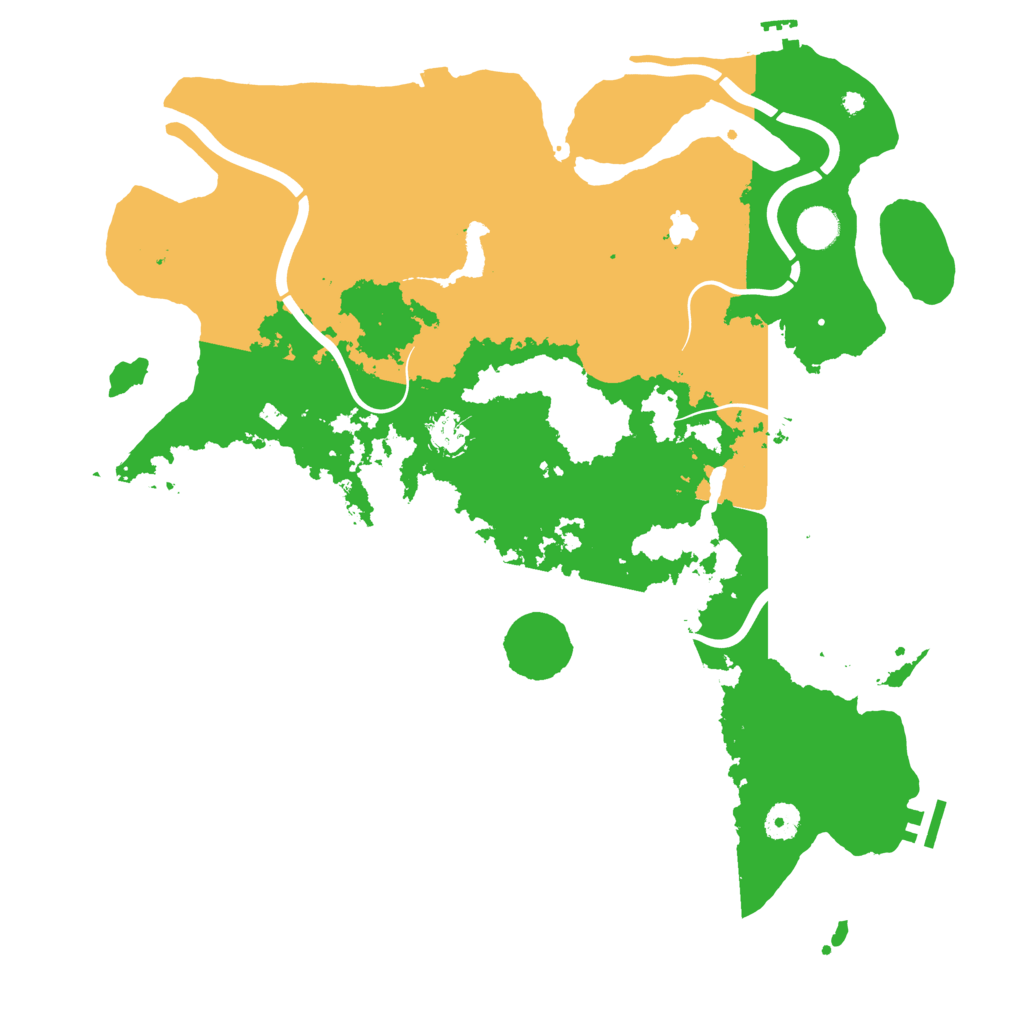 Biome Rust Map: Procedural Map, Size: 4250, Seed: 24072025