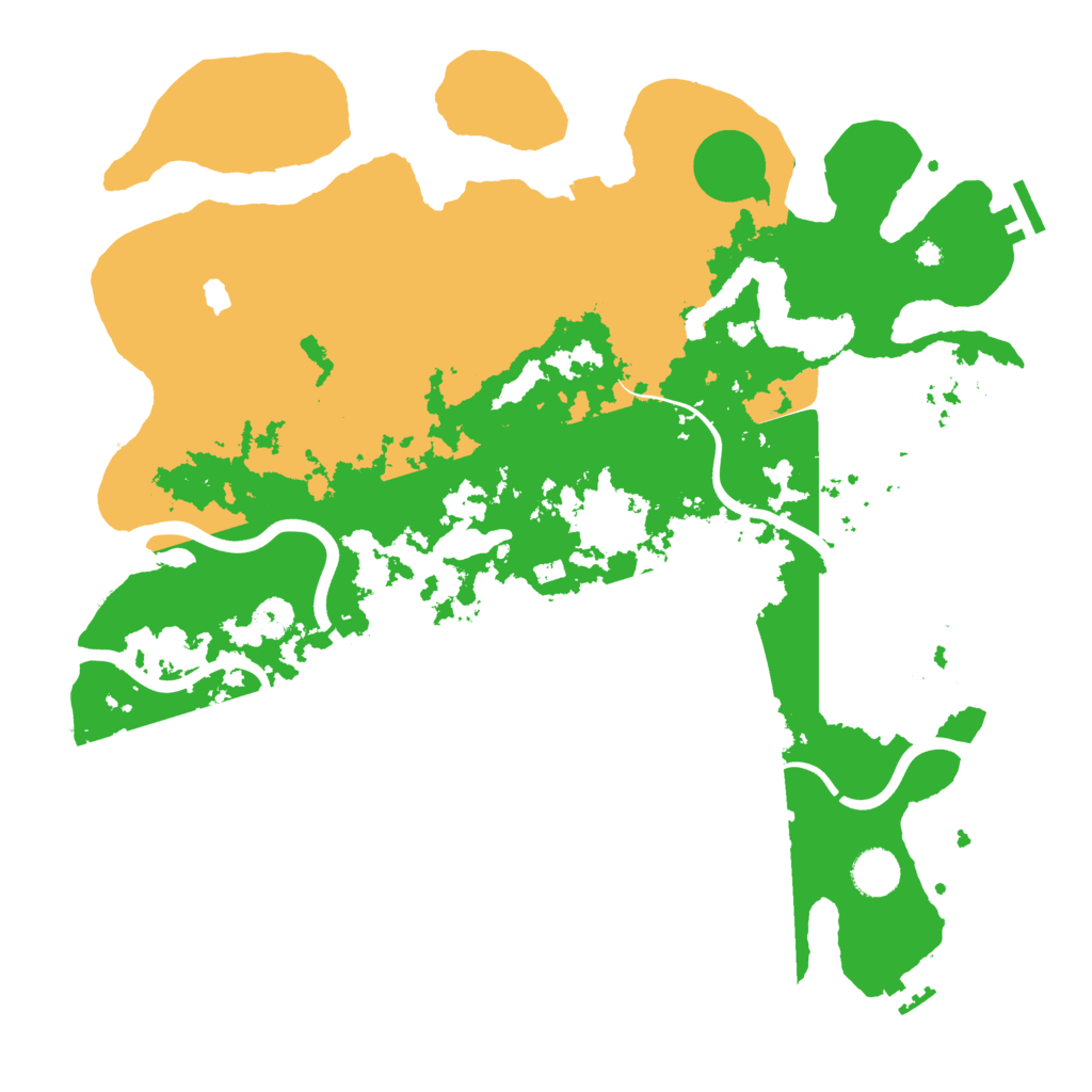 Biome Rust Map: Procedural Map, Size: 4000, Seed: 420837449