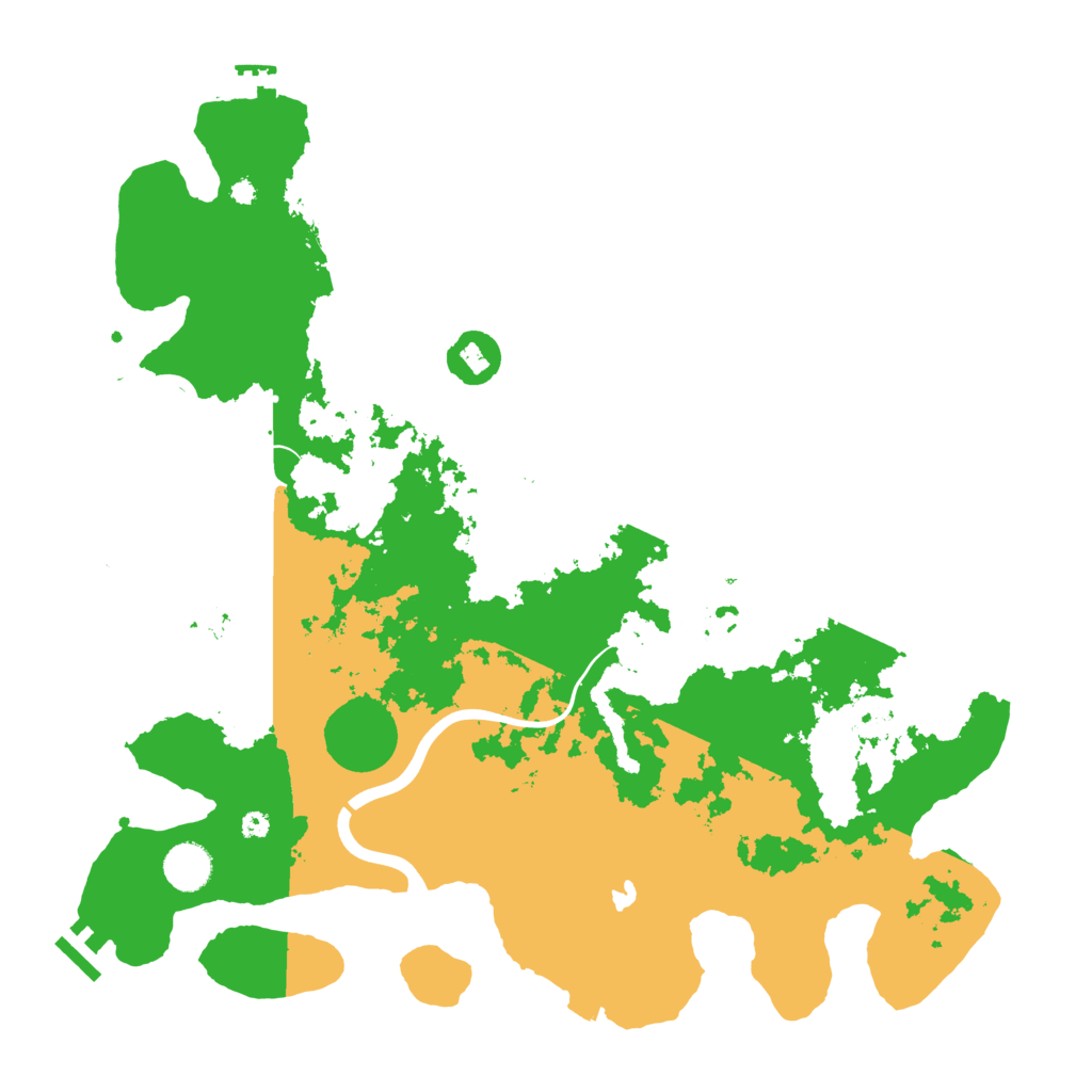 Biome Rust Map: Procedural Map, Size: 4000, Seed: 813071532