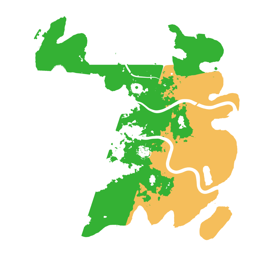 Biome Rust Map: Procedural Map, Size: 3500, Seed: 1506199109