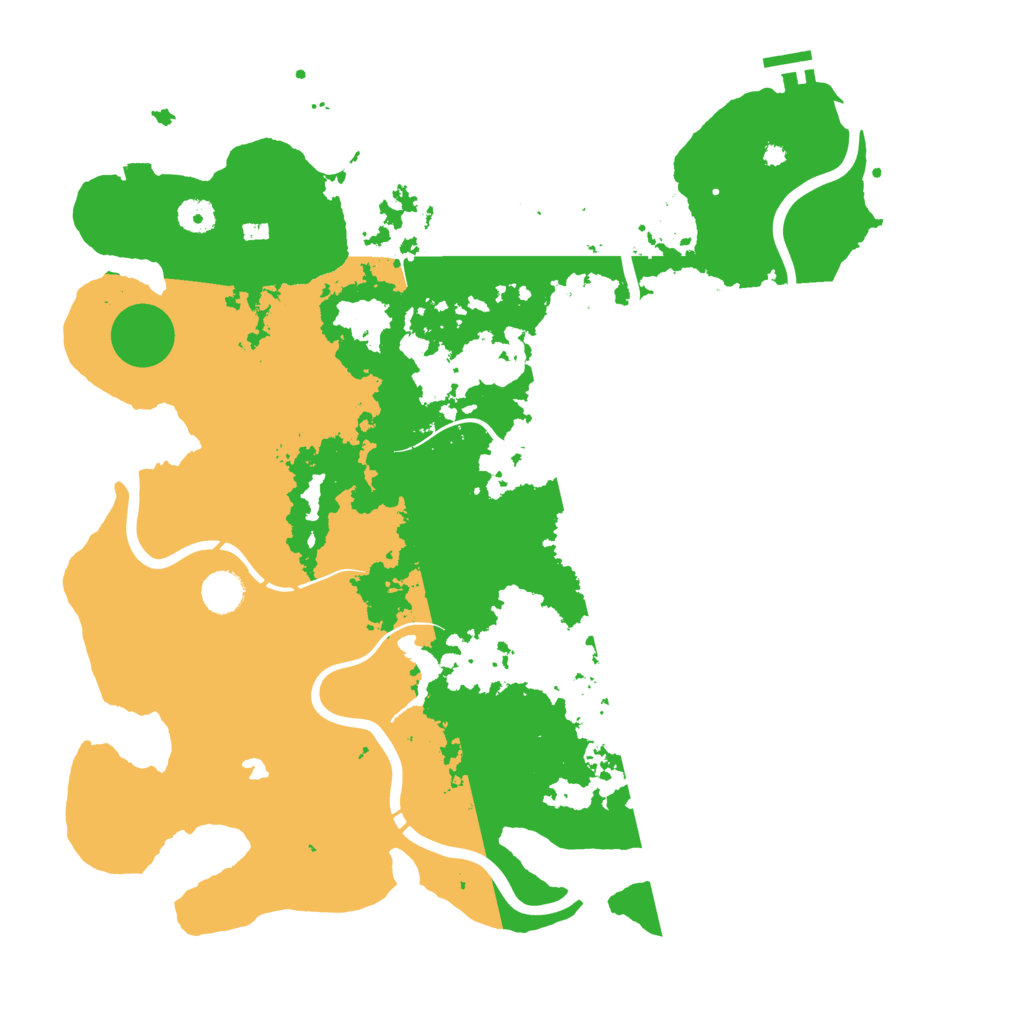 Biome Rust Map: Procedural Map, Size: 4250, Seed: 4900